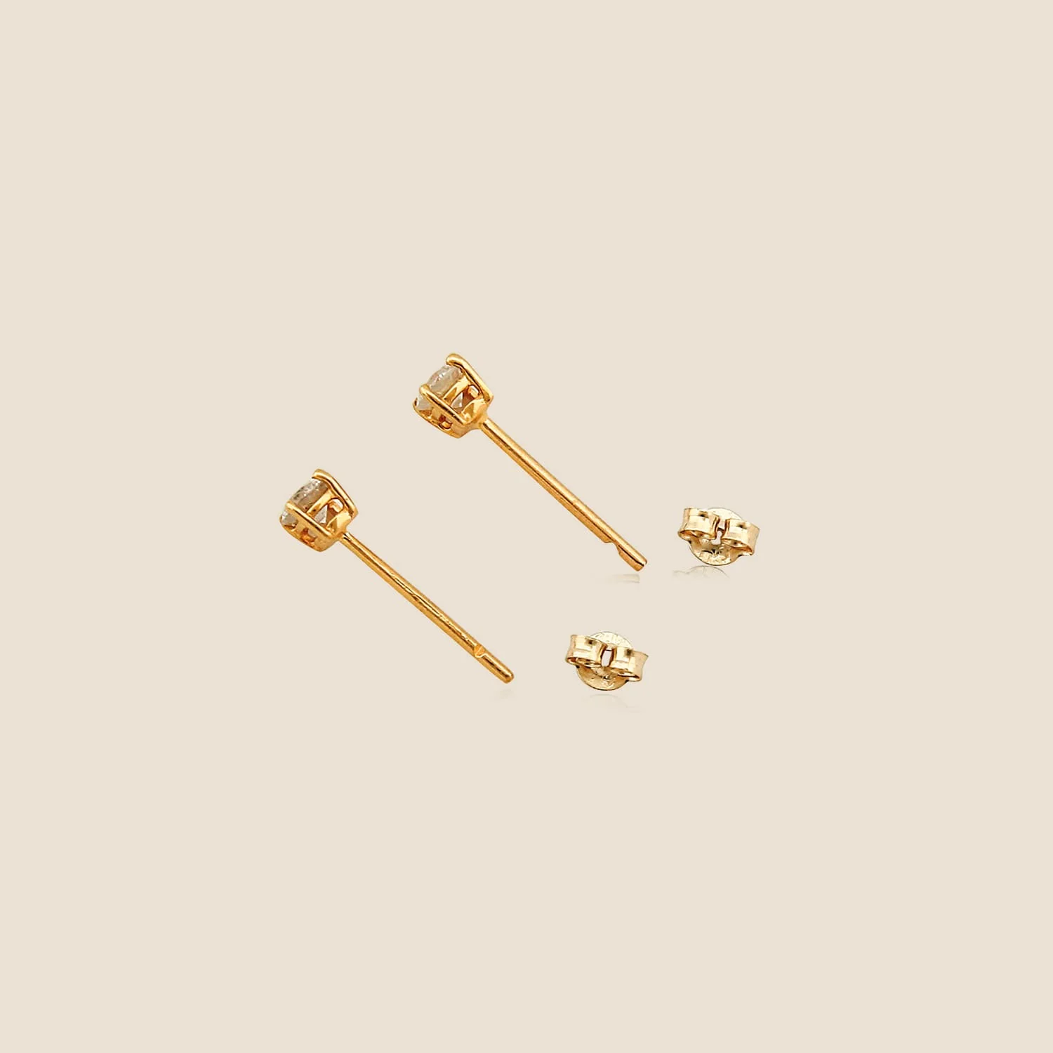 Four-Claw Diamond Stud Earrings (1/5 ct. tw.) - Image 5