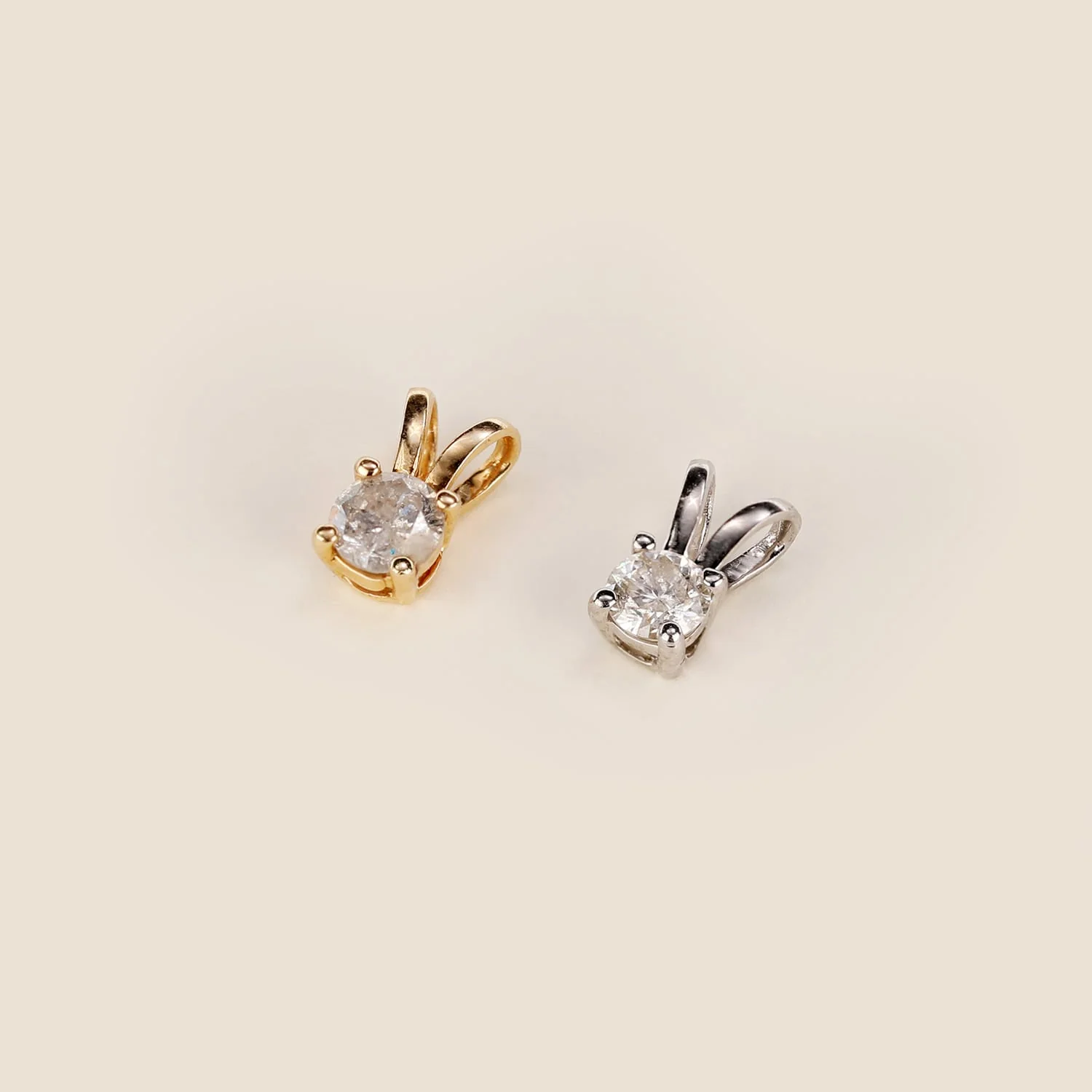 Round .20ct Diamond Solitaire Pendant - Image 3