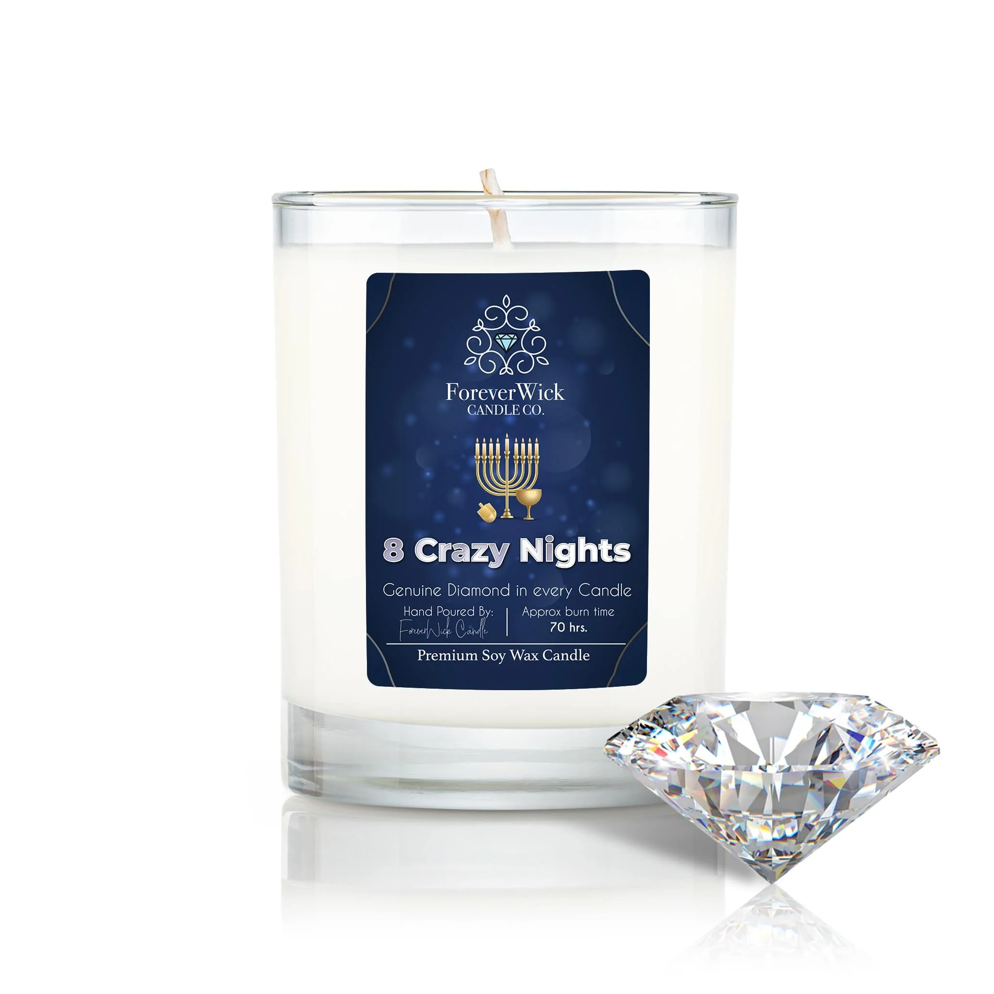 8 Crazy Nights Diamond Candle - Image 2