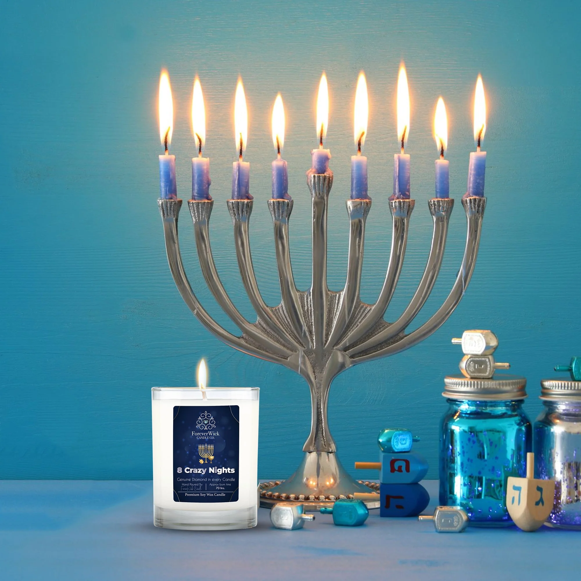 8 Crazy Nights Diamond Candle - Image 3