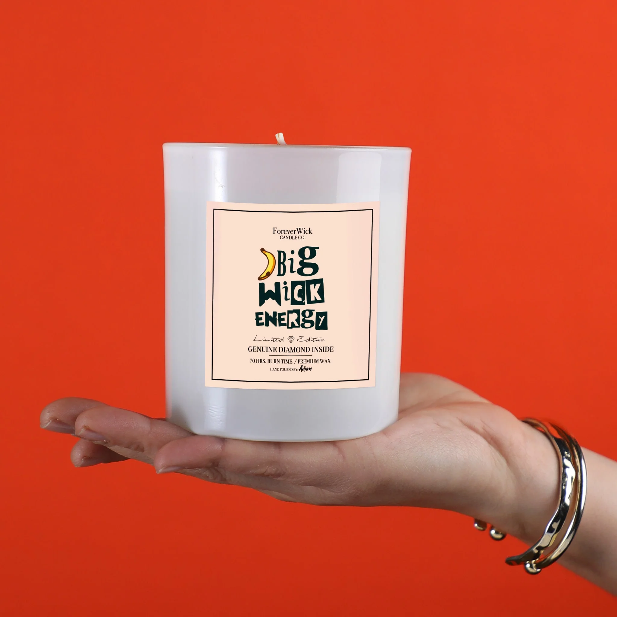 Big Wick Energy Diamond Candle - Image 6