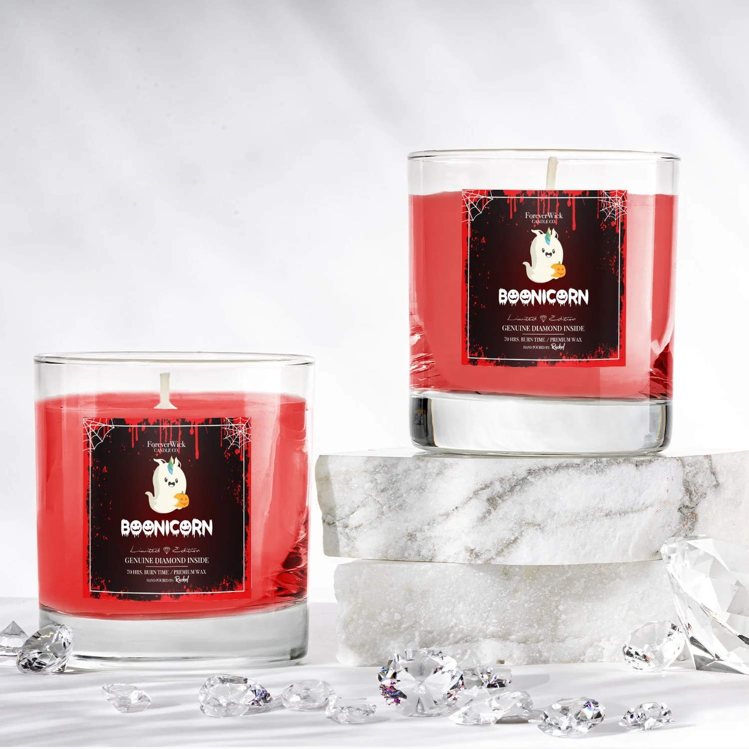 BooNicorn Diamond Candle - Image 3