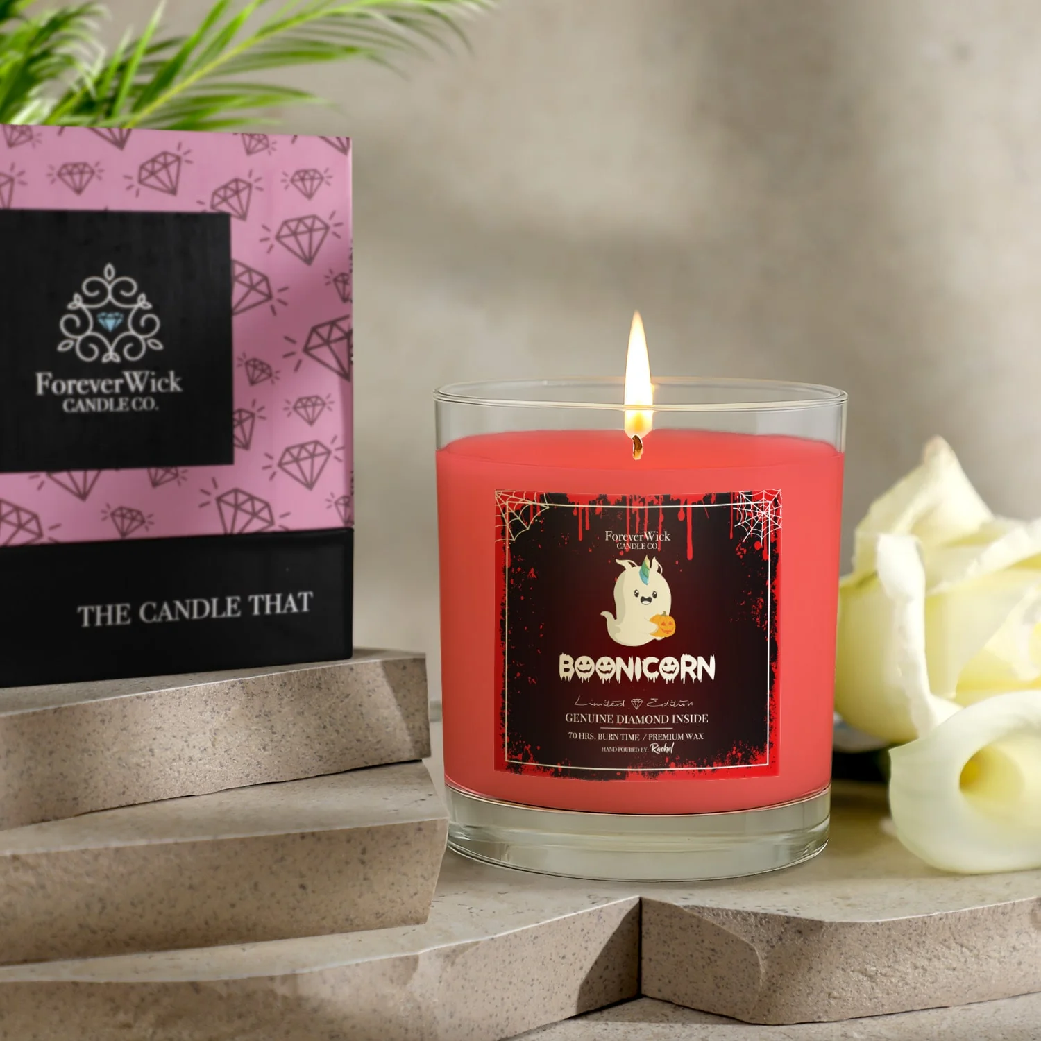 BooNicorn Diamond Candle - Image 7