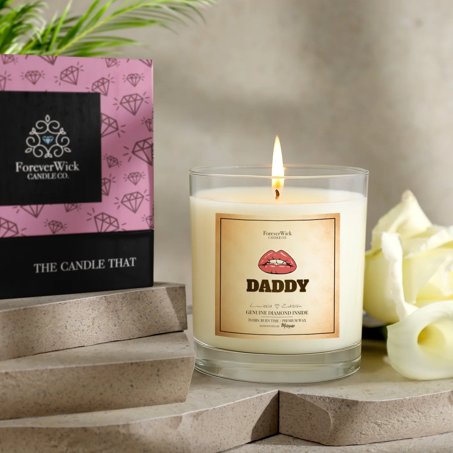 DADDY Diamond Candle - Image 5
