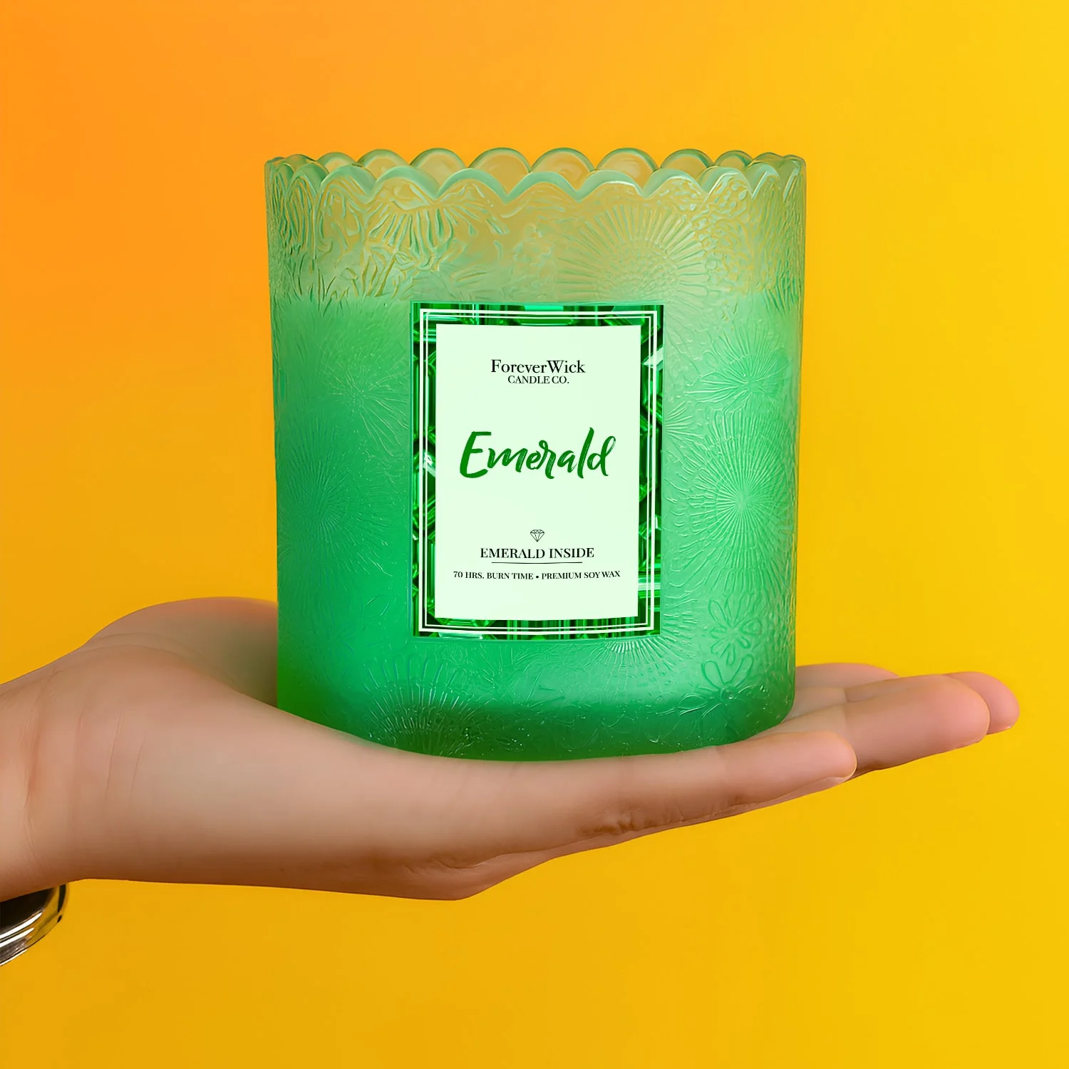 Emerald Enchantment Candle - Image 4