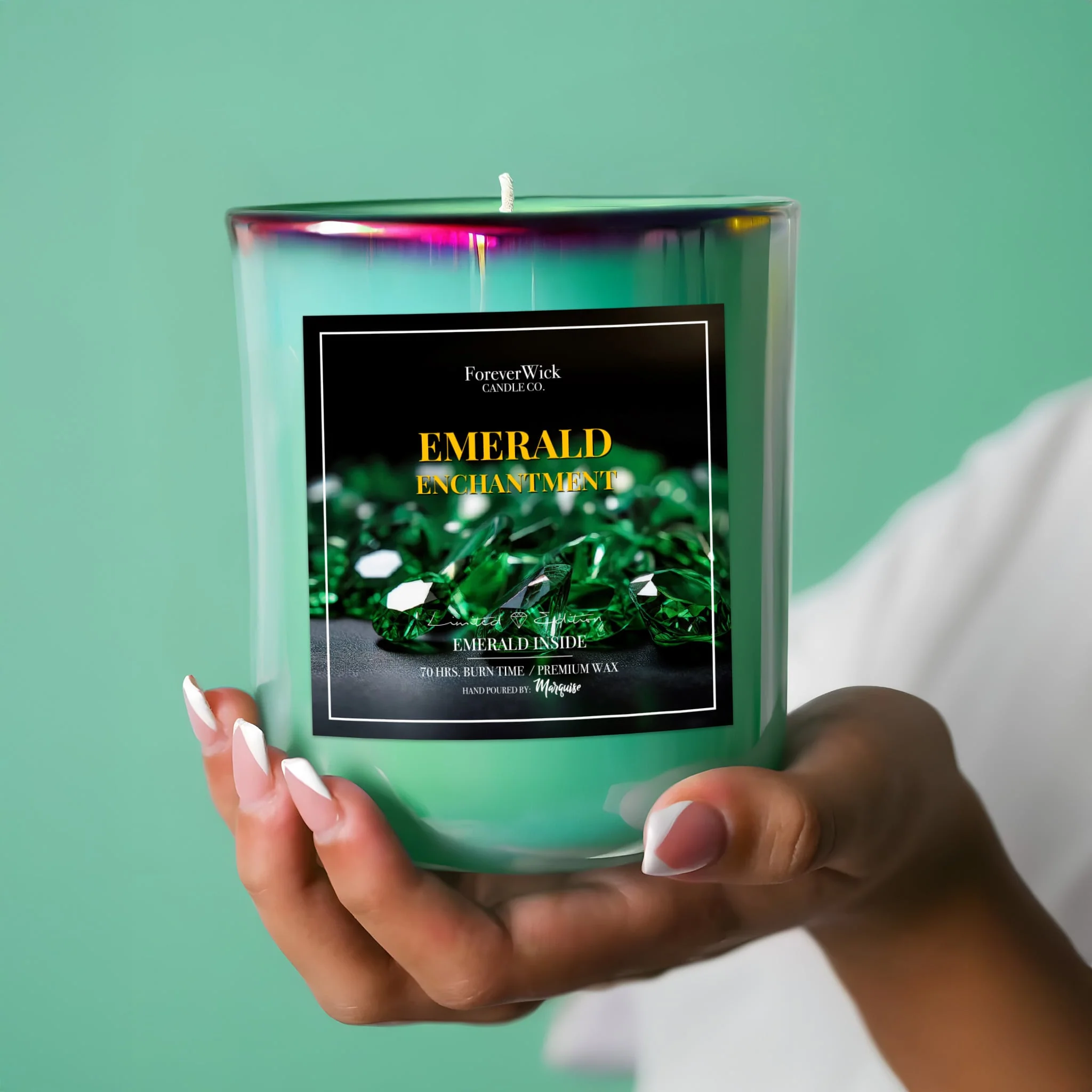 Emerald Enchantment Candle - Image 7