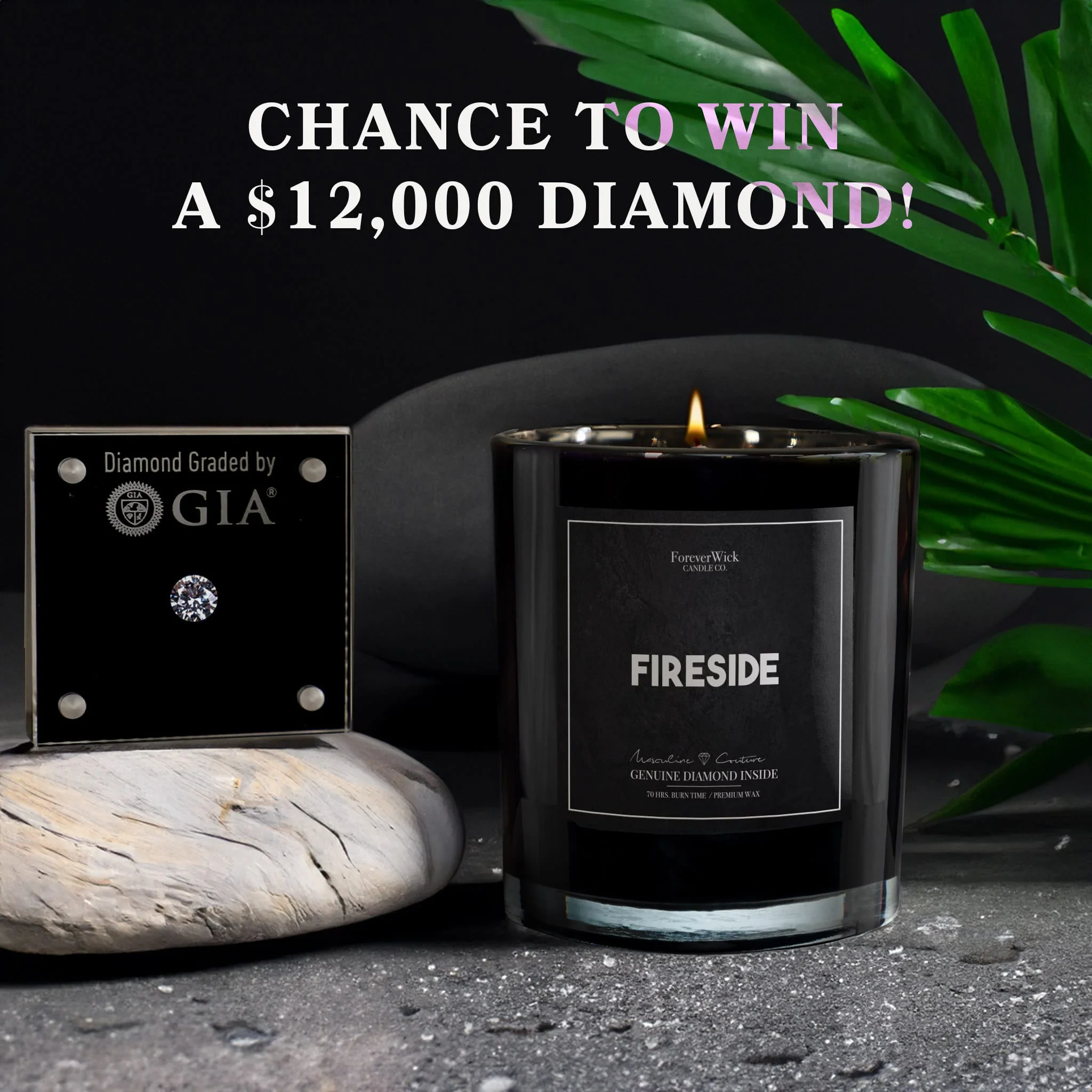Fireside Diamond Candle - Image 4