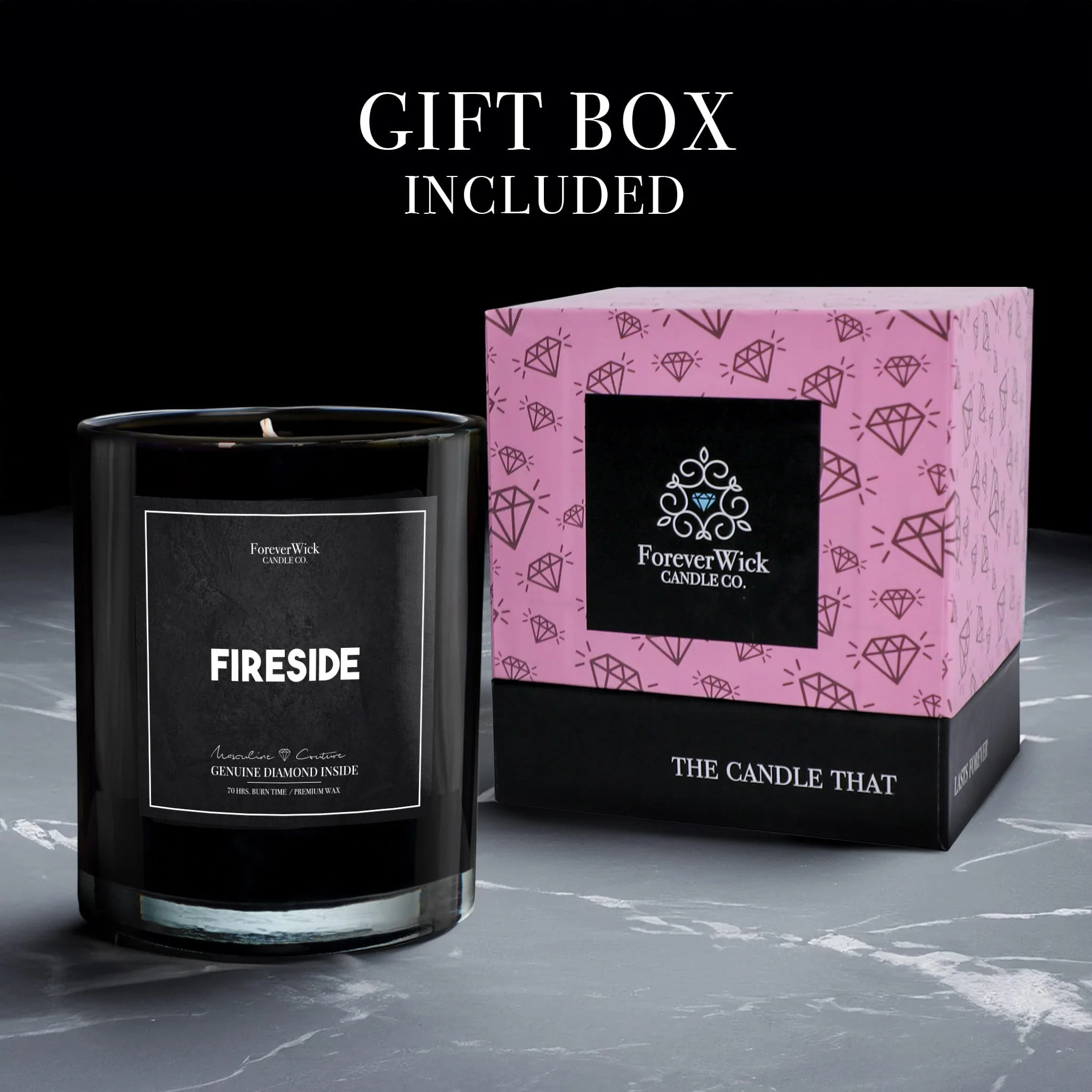 Fireside Diamond Candle - Image 5