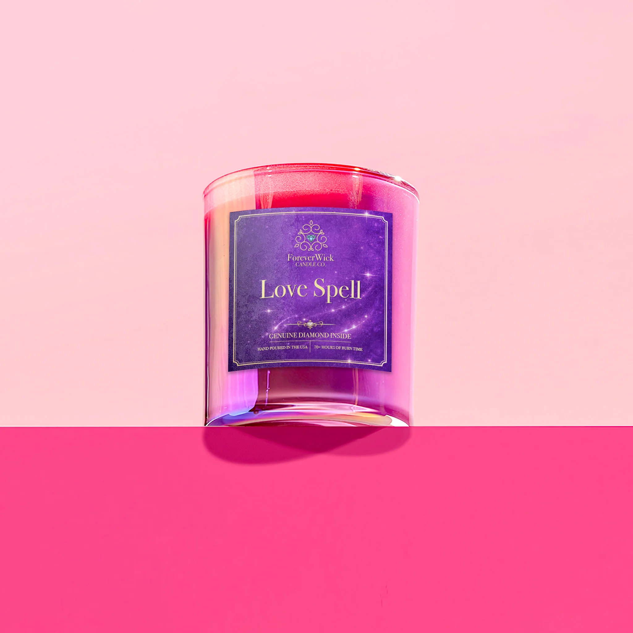 ForeverWick Roses + LoveSpell Diamond Candle Bundle - Image 3