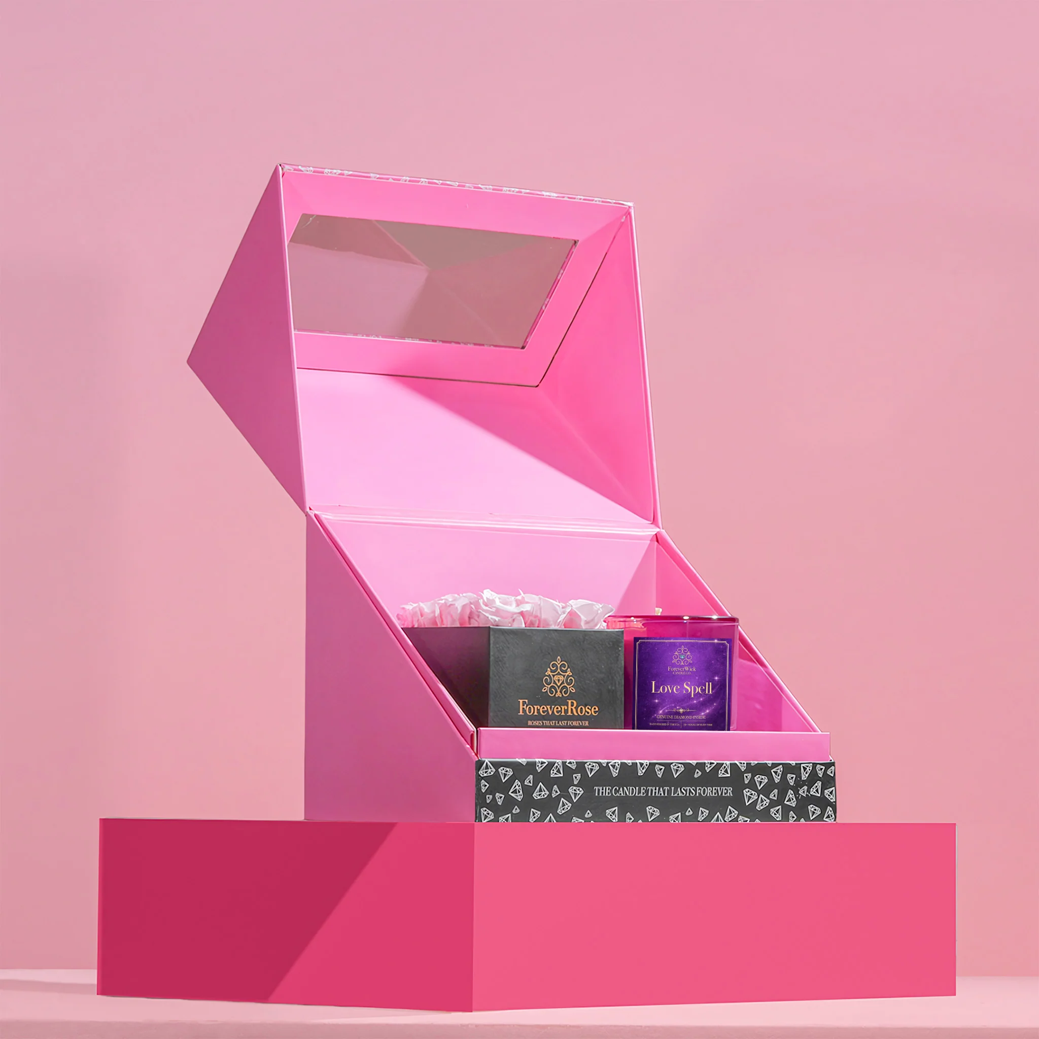 ForeverWick Roses + LoveSpell Diamond Candle Bundle - Image 8