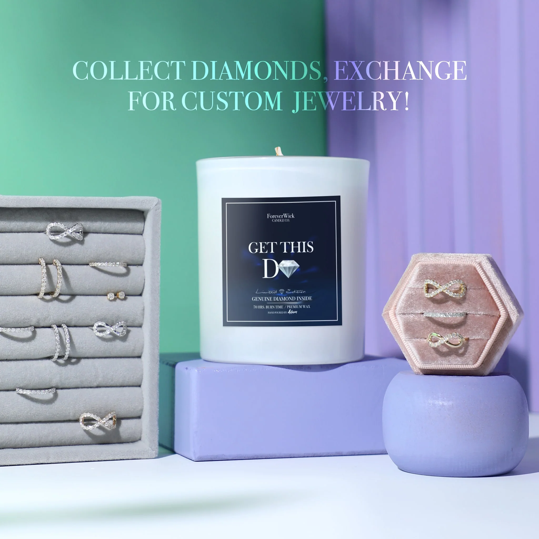 Get This D Diamond Candle - Image 5