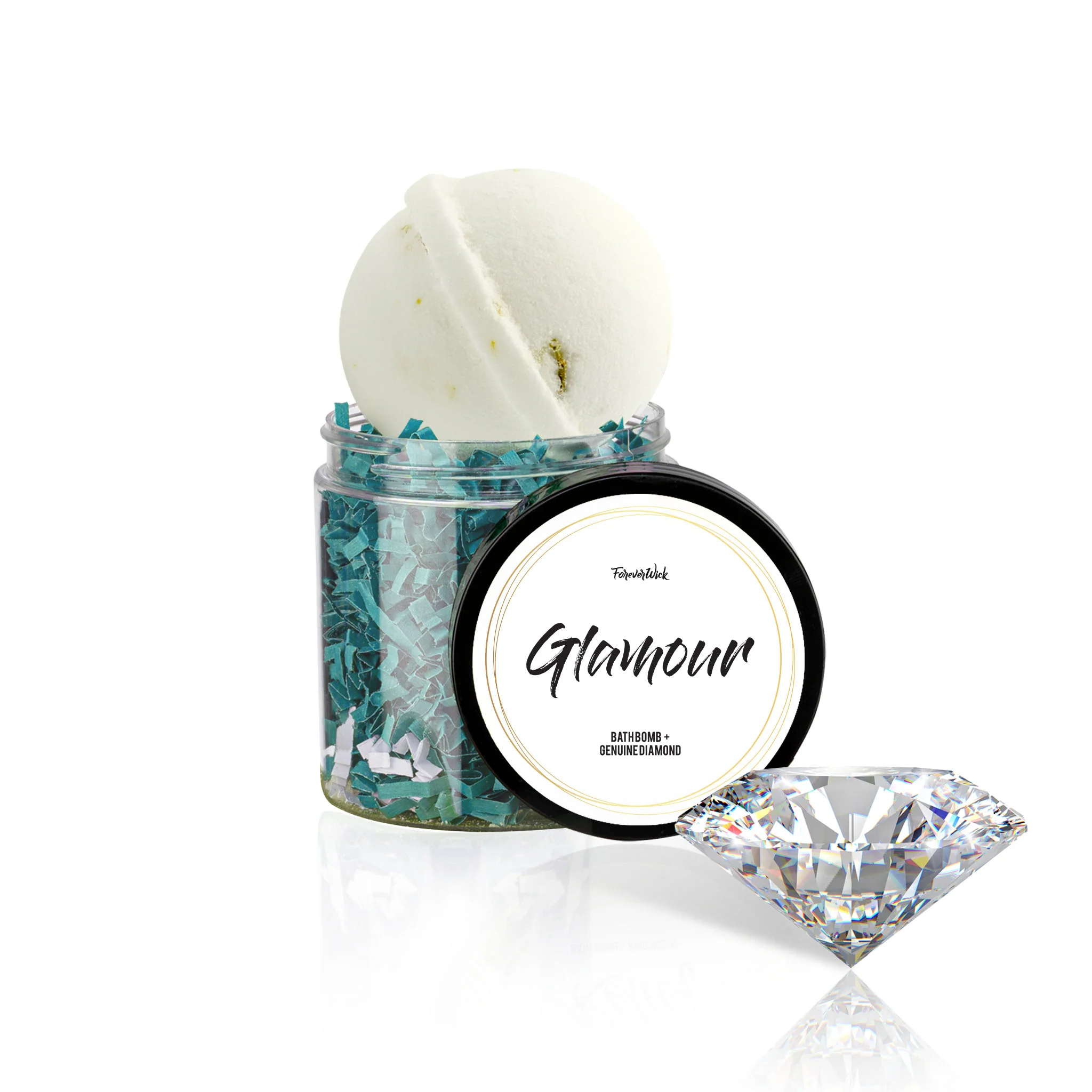 Glamour Luxury Bath Bomb + Genuine Diamond - Image 3