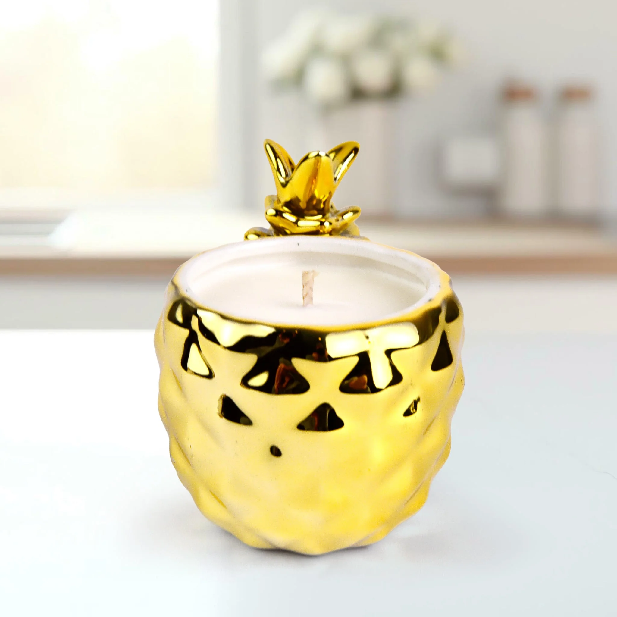 Gold Pineapple Express Limited Diamond Candle - Image 5