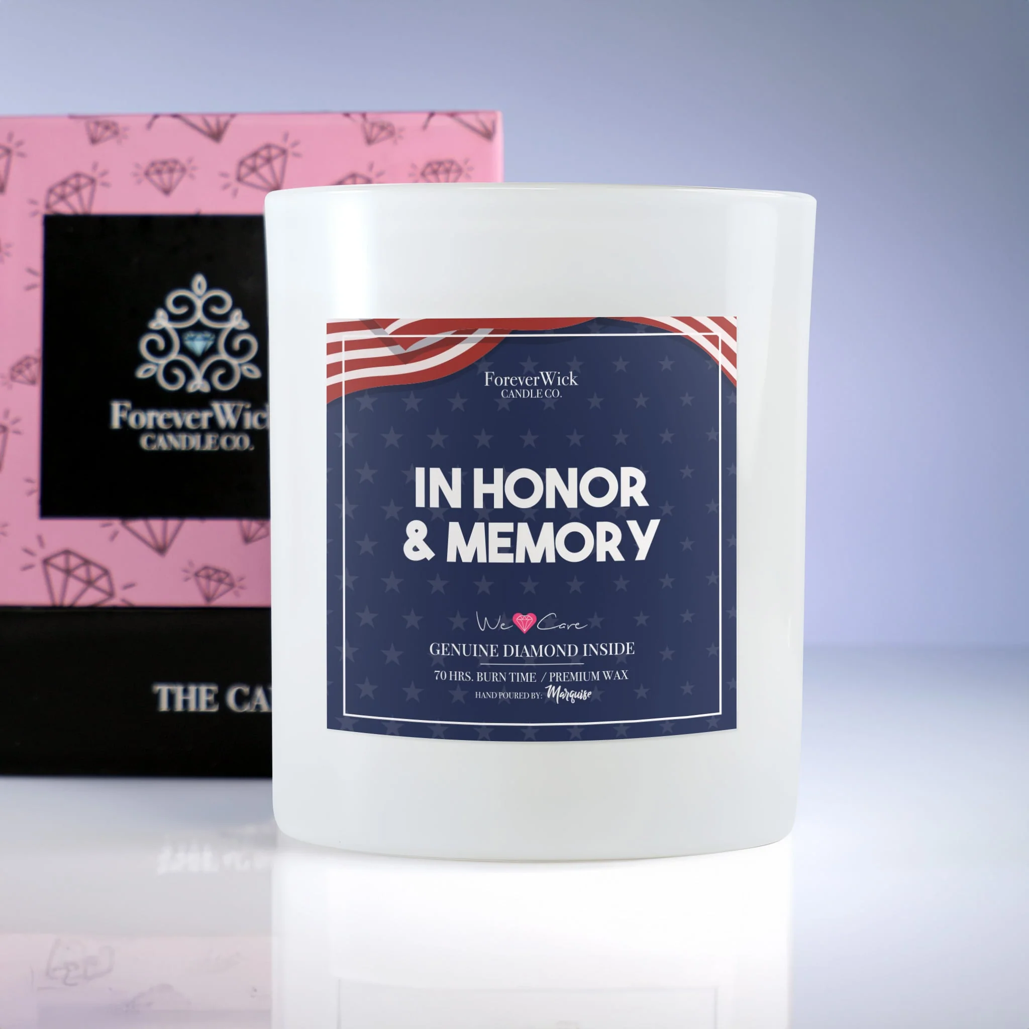 In Honor & Memory Donation Diamond Candle - Image 10