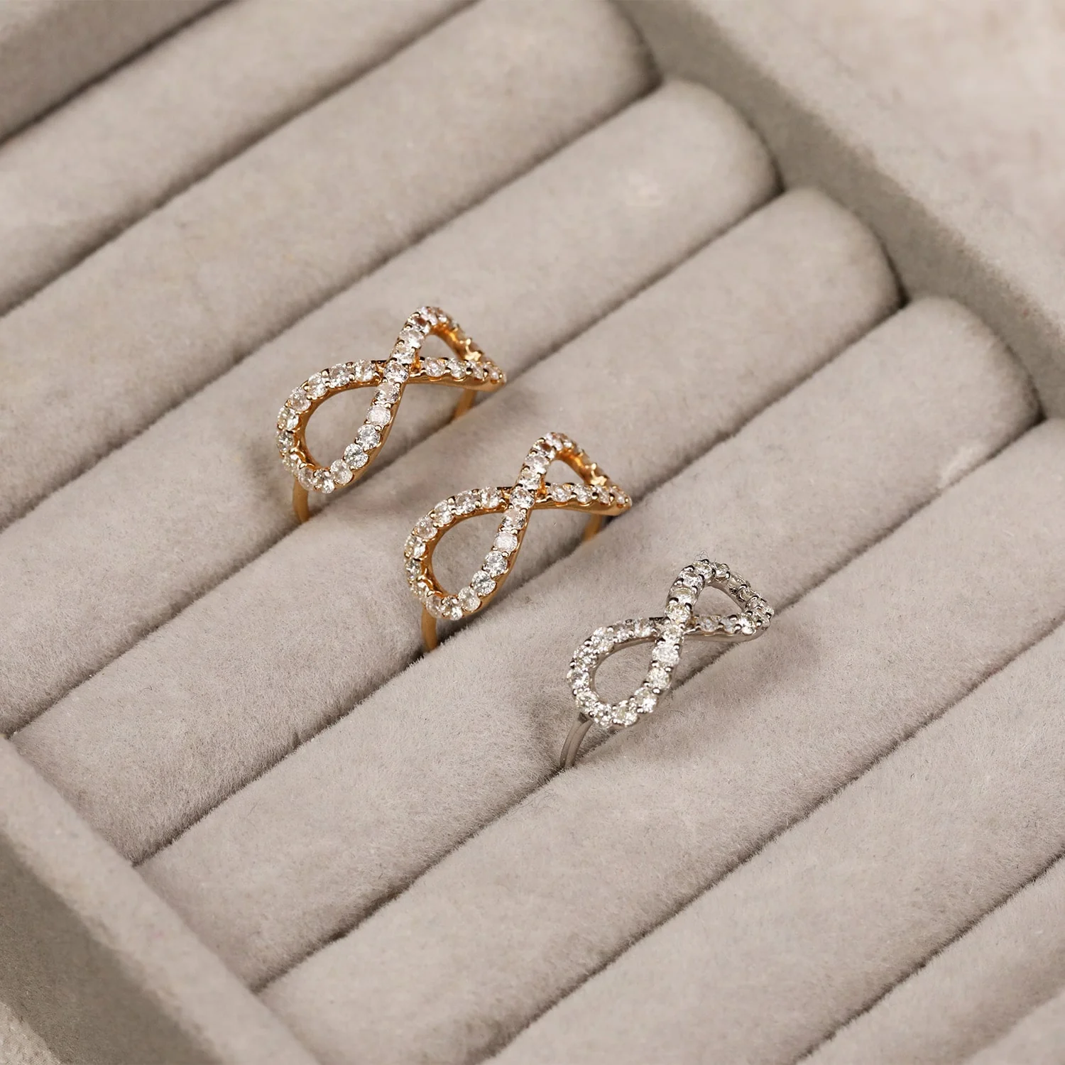 Infinity 30 Diamond Ring - Image 4