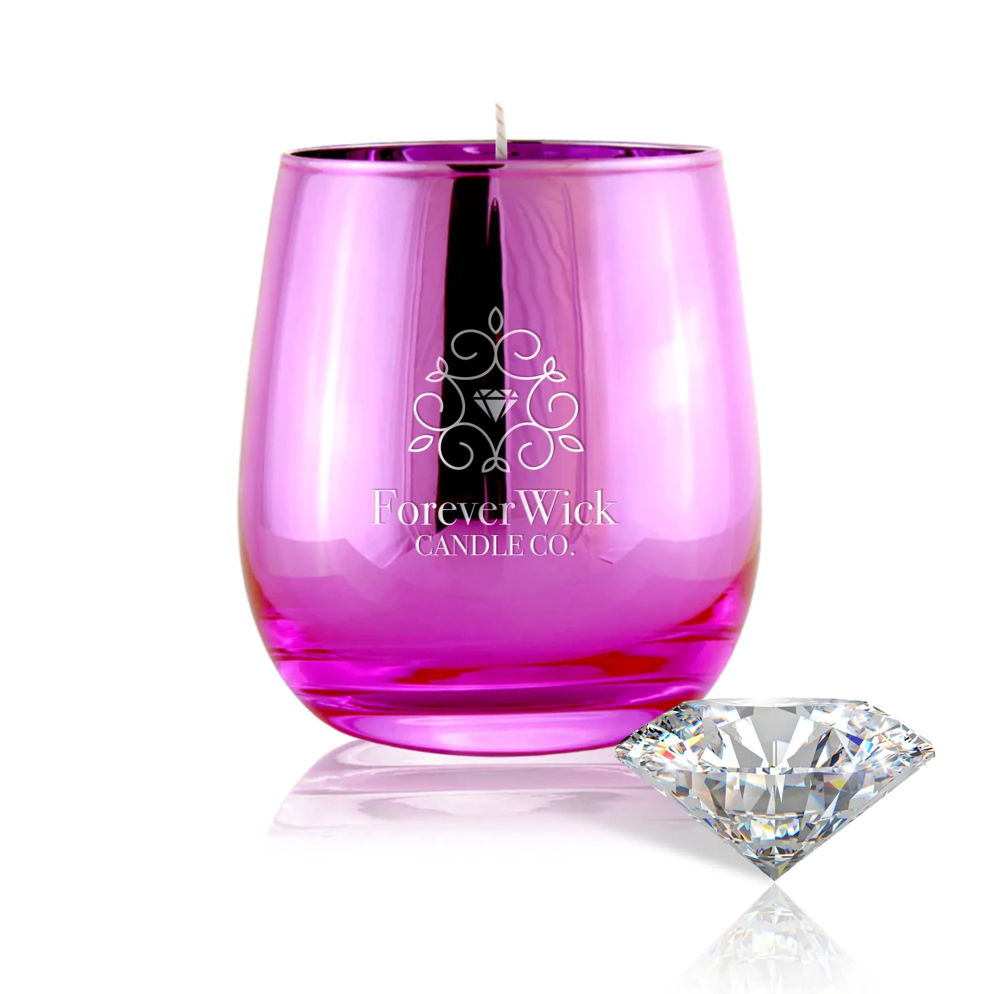 Keep Wine'ing Diamond Candle - Image 9