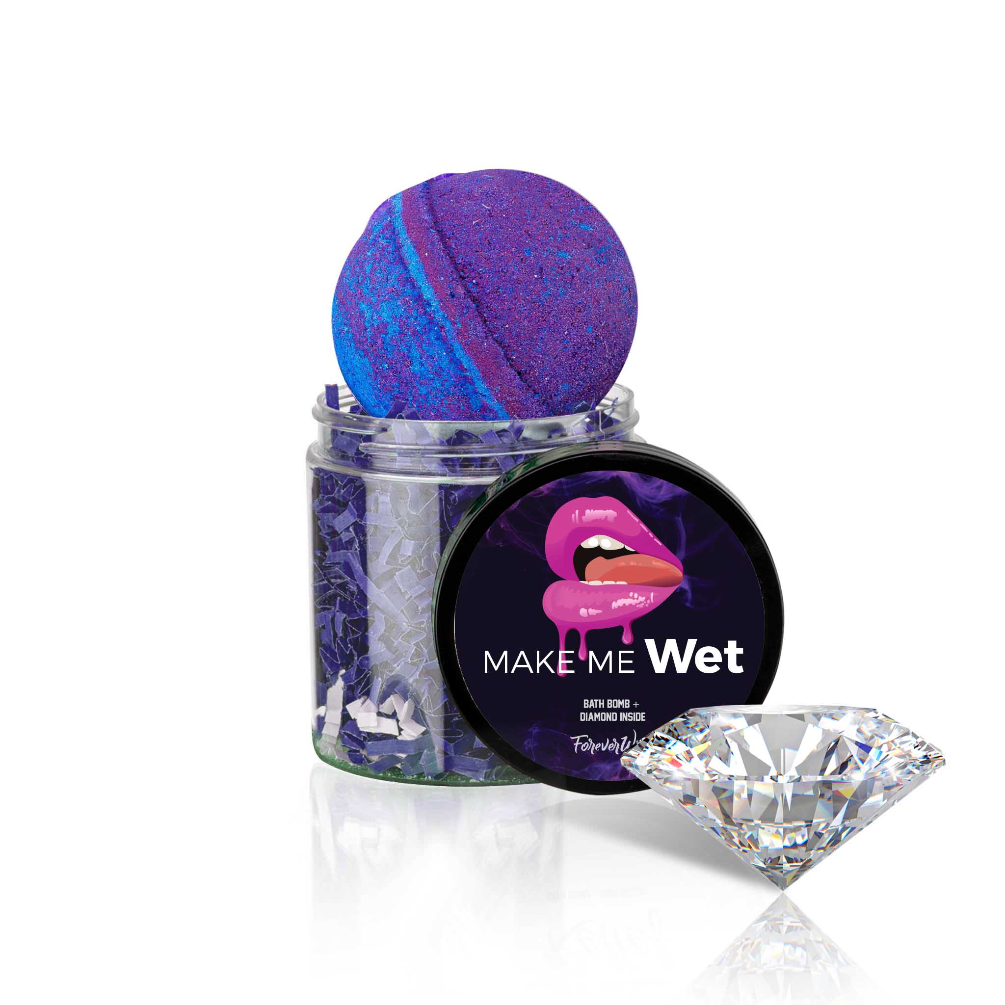 Make Me WET Luxury Bath Bomb + Genuine Diamond - Image 6
