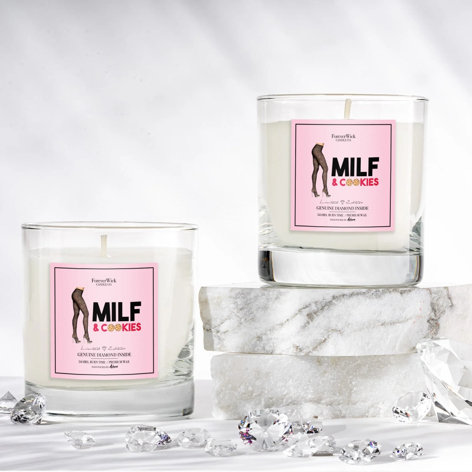 Milf And Cookies Diamond Candle - Image 7