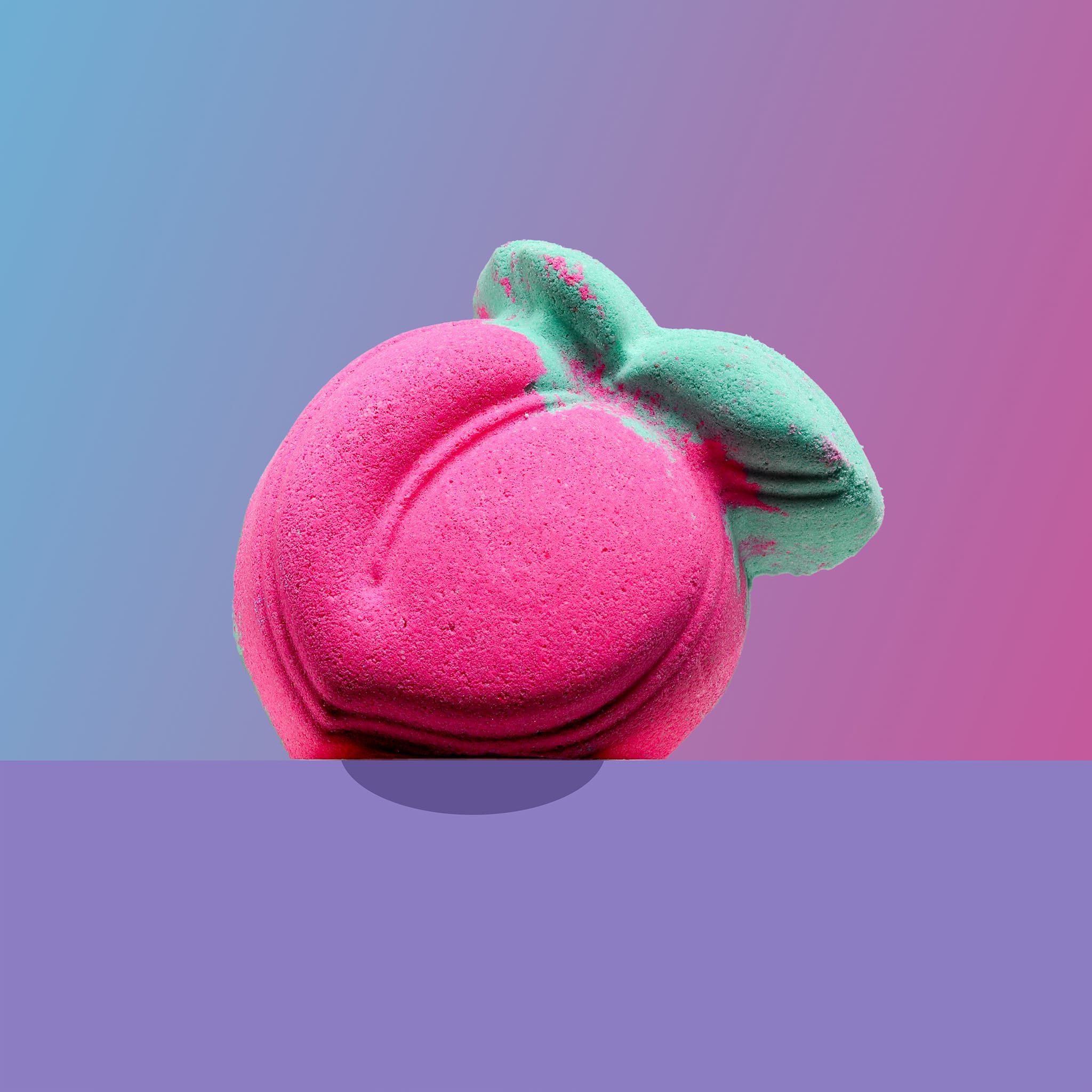 Peach Fuzz Luxury Bath Bomb + Genuine Diamond - Image 4