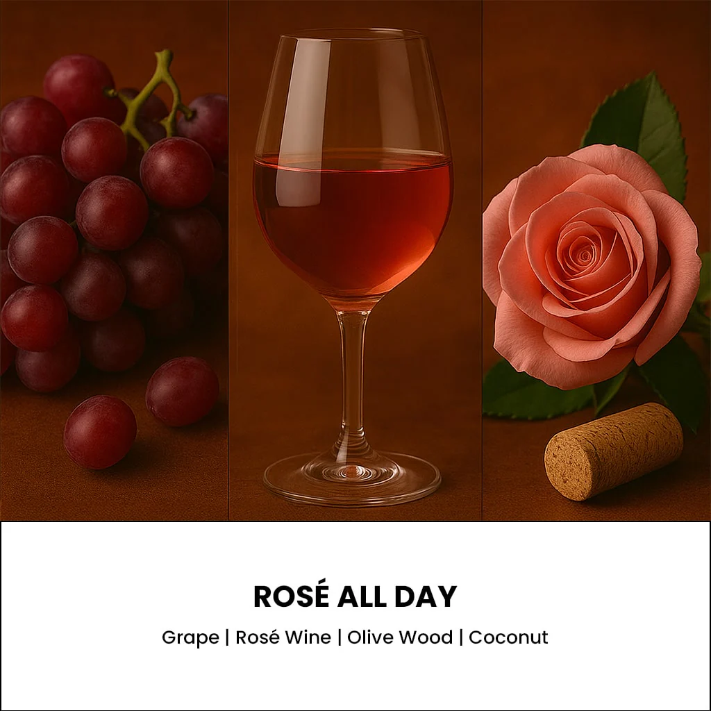 Rosè All Day Diamond Candle - Image 3