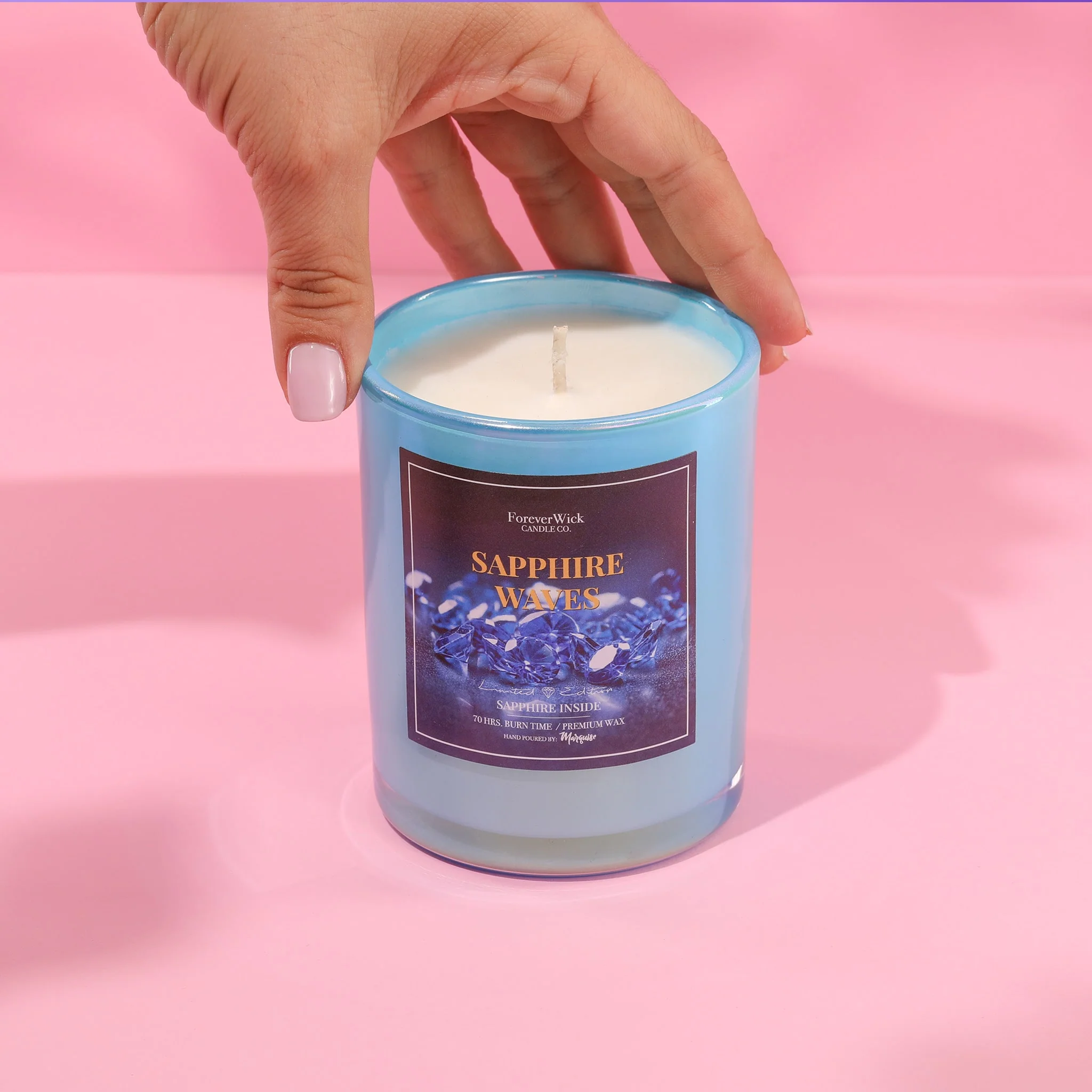 Sapphire Waves Candle - Image 11