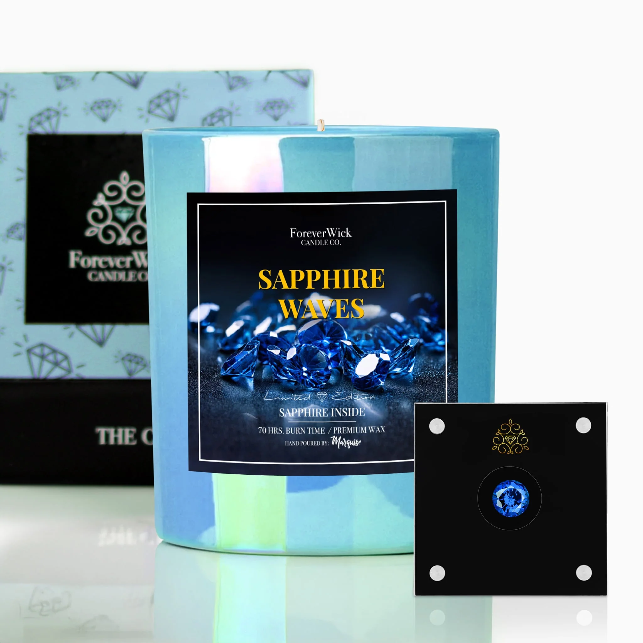 Sapphire Waves Candle - Image 5