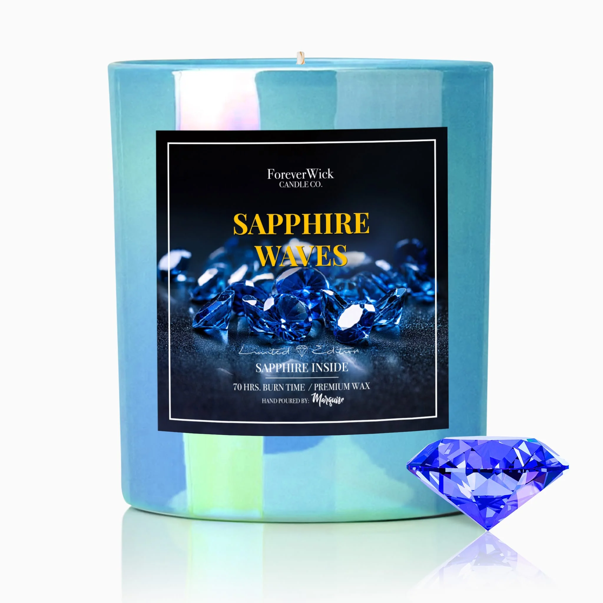 Sapphire Waves Candle - Image 6
