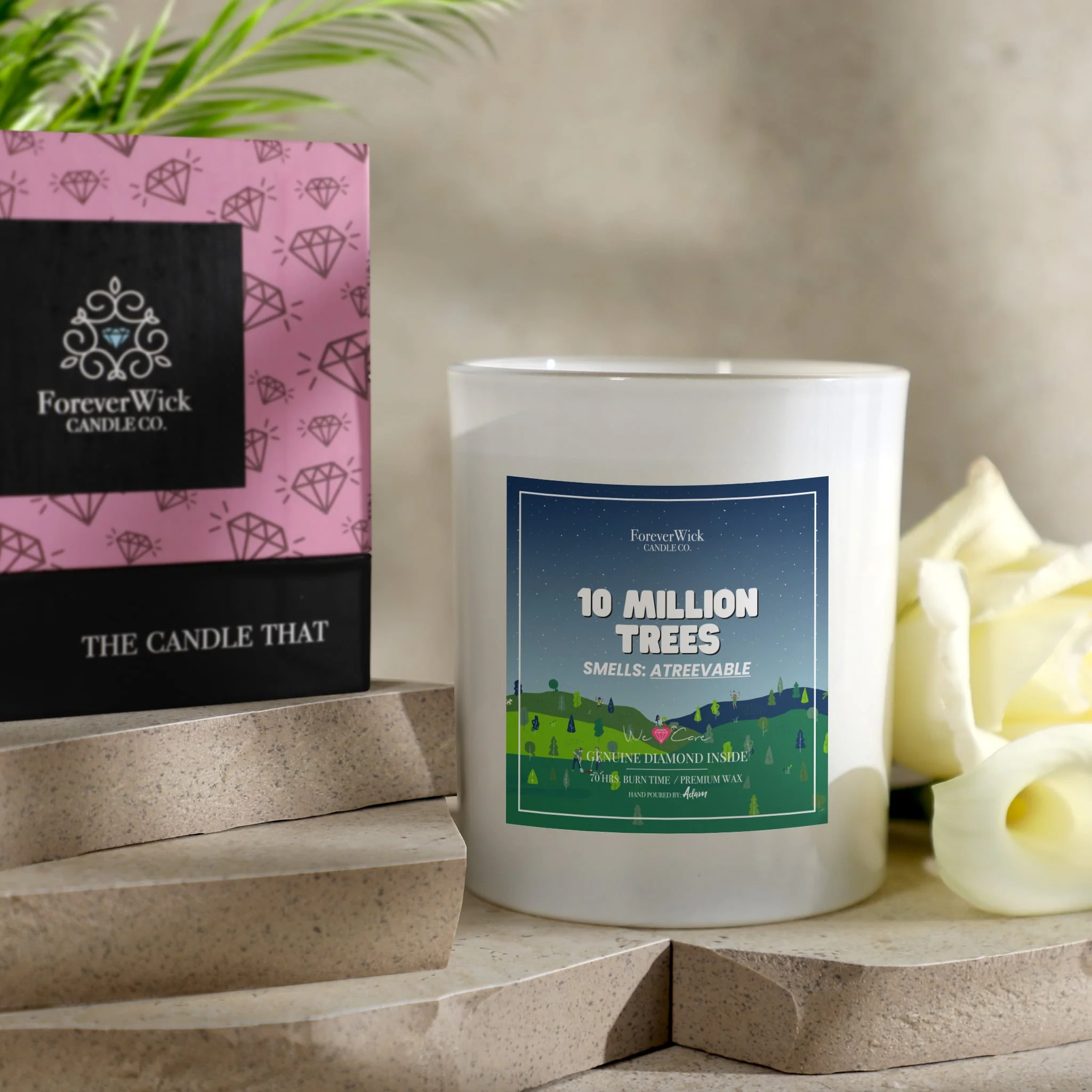 10 Million Trees Smells: aTreevable Diamond Candle - Image 7
