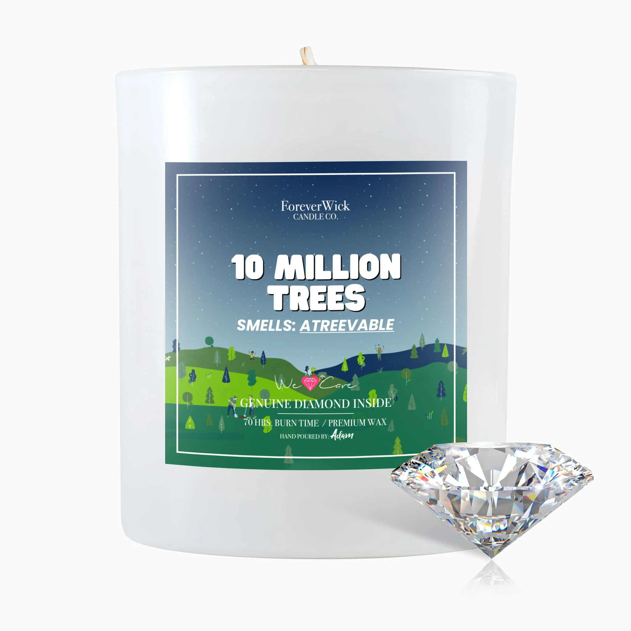 10 Million Trees Smells: aTreevable Diamond Candle - Image 9