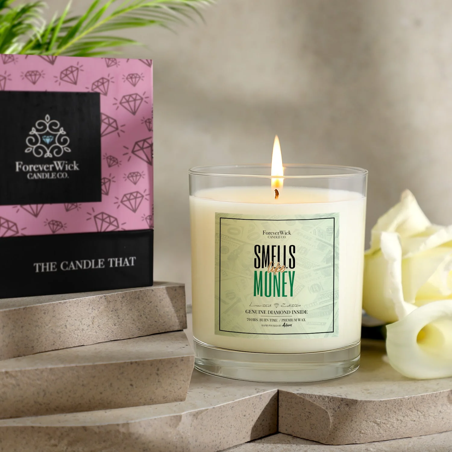 Smells Like Money Diamond Candle - Image 6