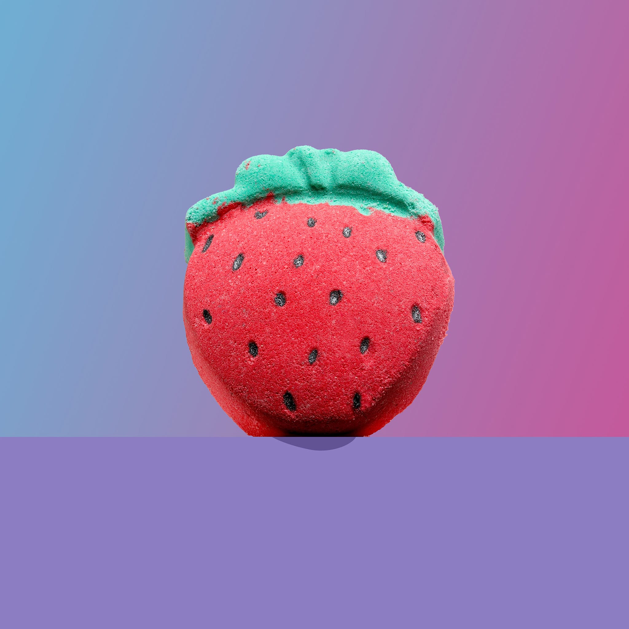Sweet Strawberry Luxury Bath Bomb + Genuine Diamond - Image 4