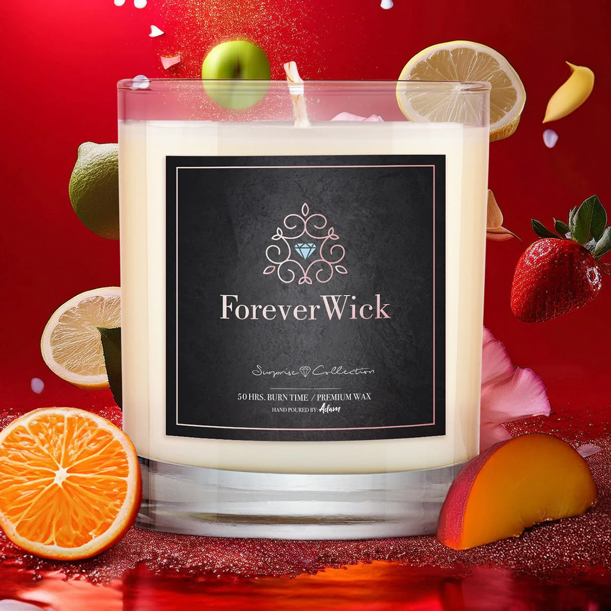 The ForeverWick Diamond Candle - Image 4