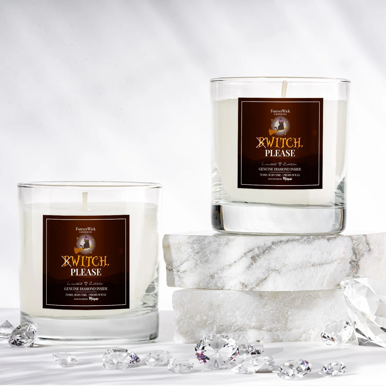 Witch Please Diamond Candle - Image 3