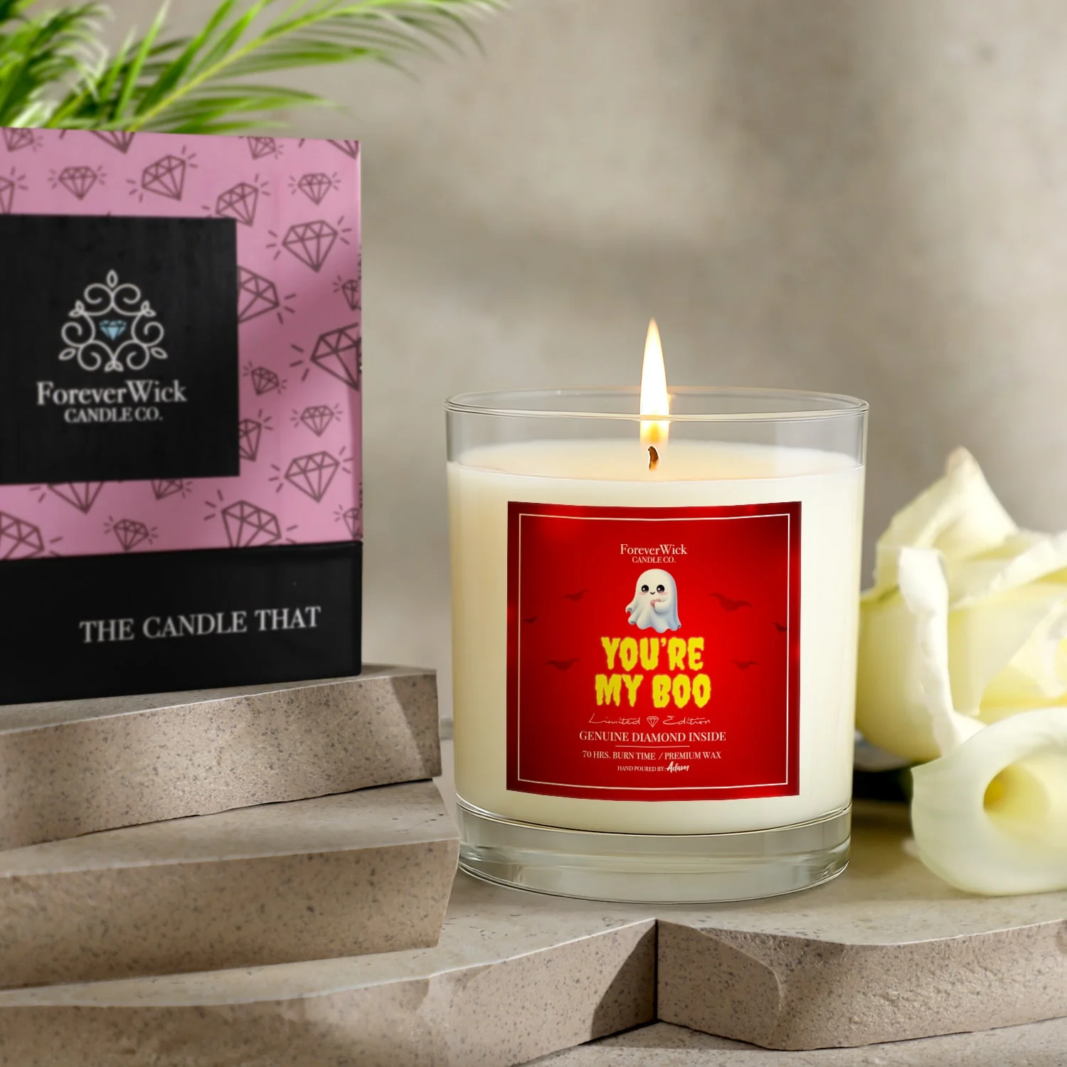 You're My Boo Diamond Candle - Image 7