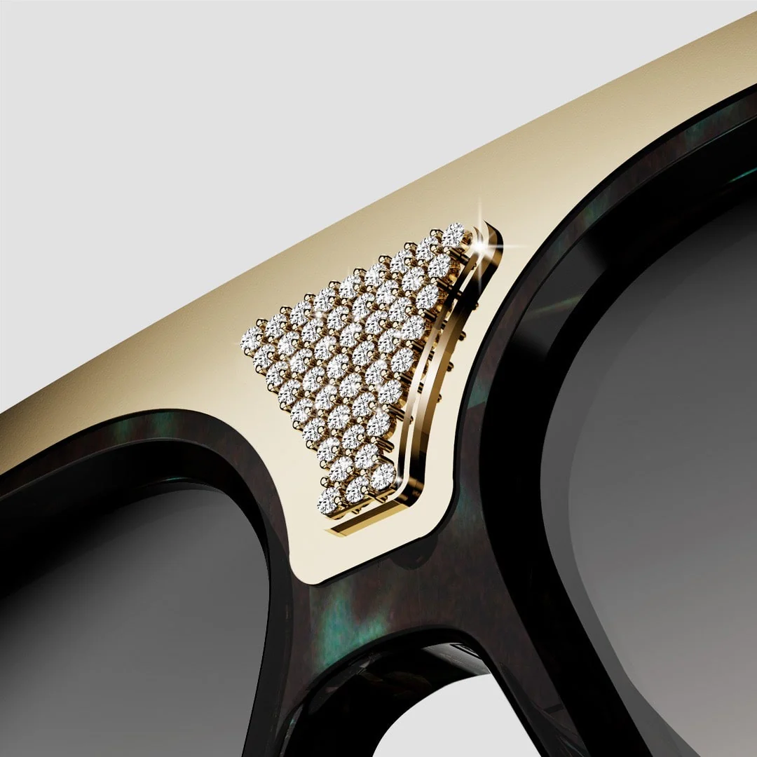 Zeus - 2ct Diamond Sunglasses by THEIAN - Image 12
